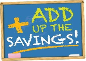 add up savings logo