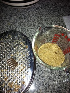 grating soap for liquid handsoap