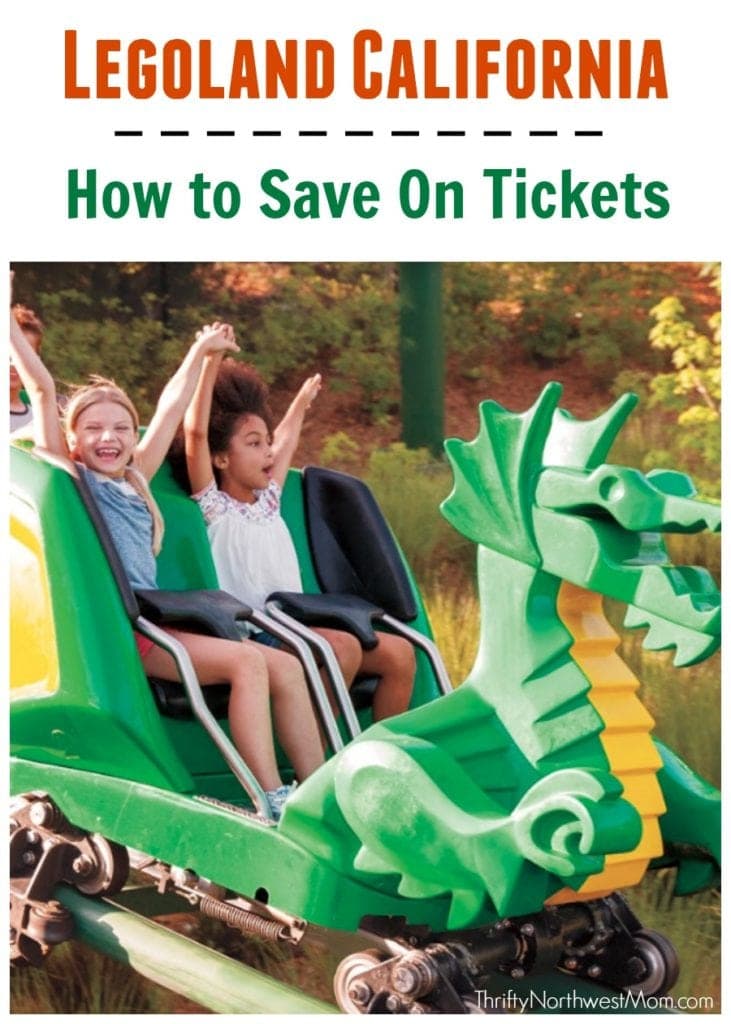 Legoland California Deal on Tickets 2nd Day FREE + Kids Get In Free