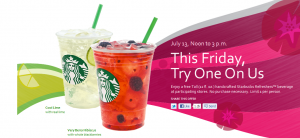 free starbucks