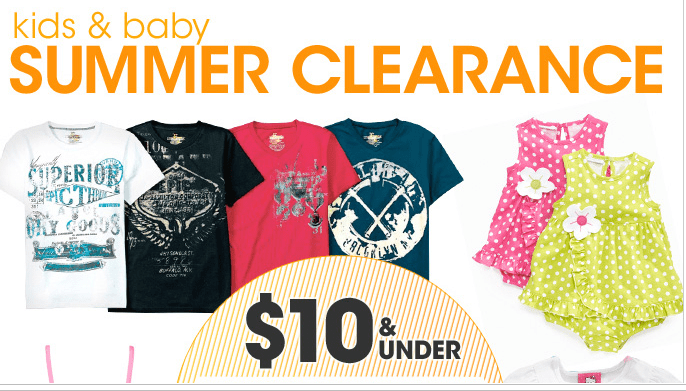 Macys - Kids Clearance Event, Items Under $10 - Thrifty NW Mom