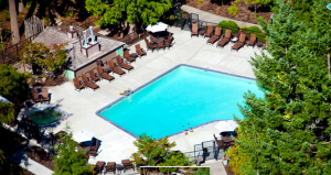 resort at the mountain