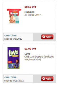 Safeway diaper deals