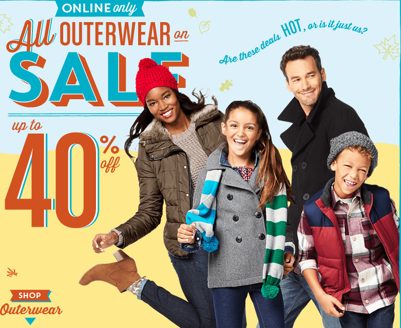 Old Navy Sale 30 Off Coupon Code = Jackets as low as 18.90
