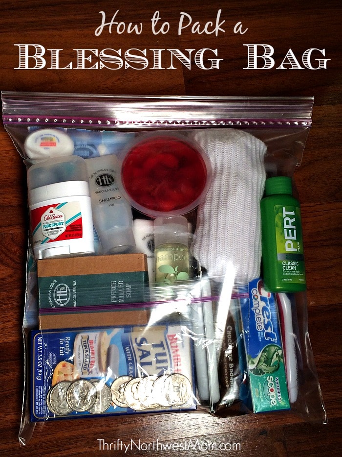 December 1st Blessing Bags Homeschooling The Minds Of Tomorrow
