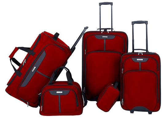 5 Piece Luggage Set Sale: $59.99! (Today Only)