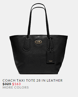 Coach Handbag Clearance and More â€“ Semi Annual Sale at Coach