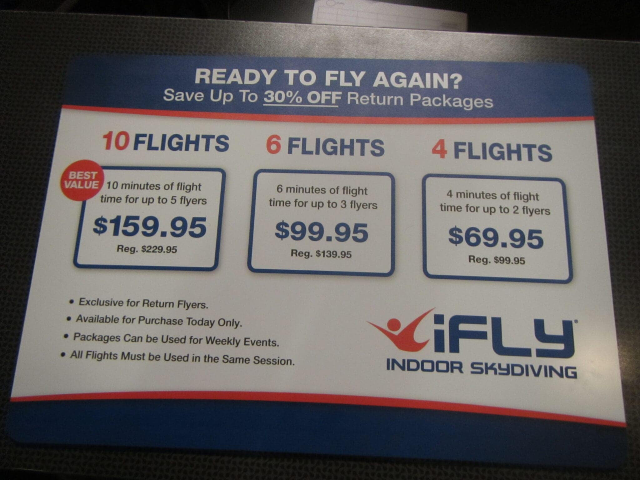 iFly Seattle Review & Ways To Save on iFly Discount Tickets Available