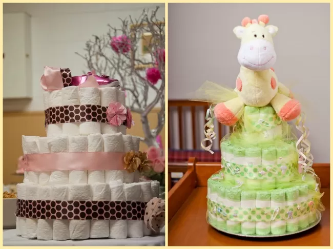 DIY Diaper Cakes