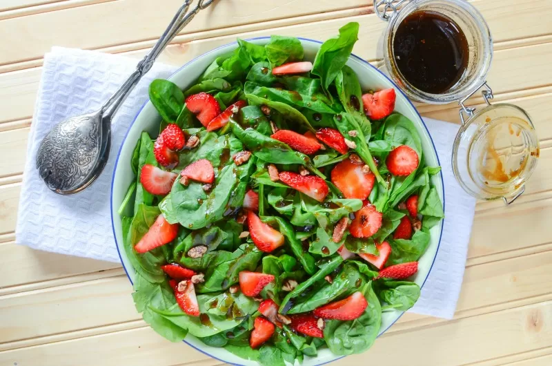 Strawberry Spinach Salad for Any Time of Year