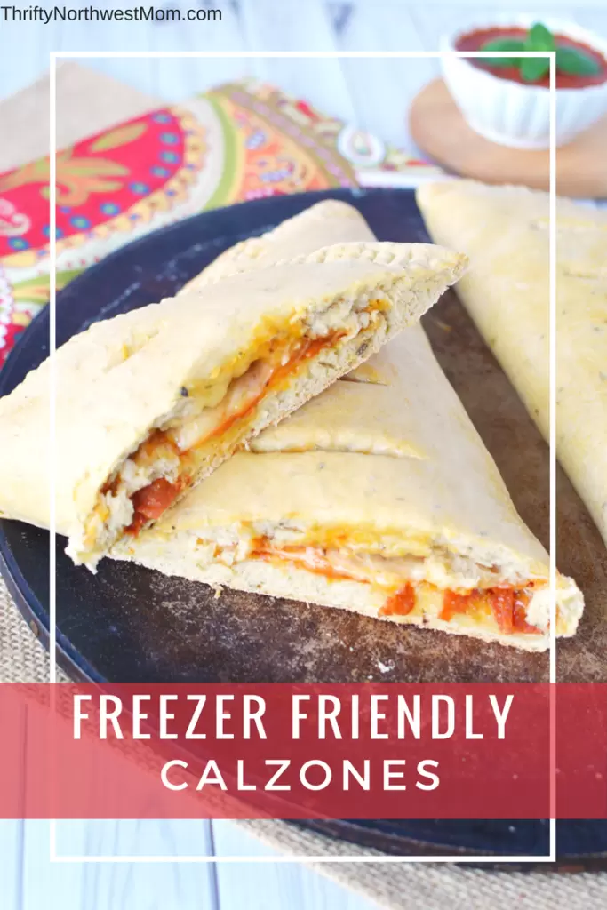 Recipe for Calzones Freezer Meal