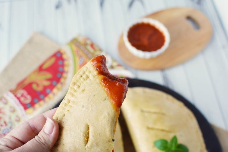 Freezer Friendly Calzones are a kid friendly recipe that's perfect for meals on the go