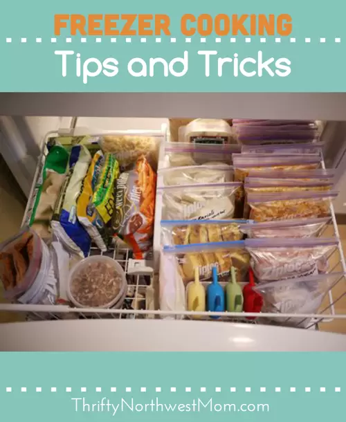 Freezer Cooking Tips & Tricks + Make Ahead Freezer Meals Recipe Ideas!
