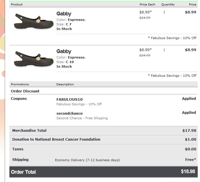 Crocs: Gabby Shoes for Girls – $8.99 Shipped