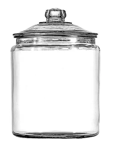 Anchor Hocking Glass Jar for Storing Homemade Laundry Detergent