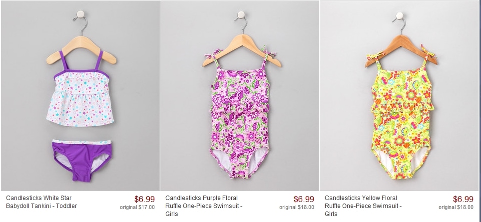 Zulily – Overstock Sale – Swimsuits $6.99 & more