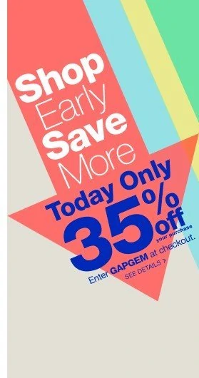 Gap.com – Save up to 35%