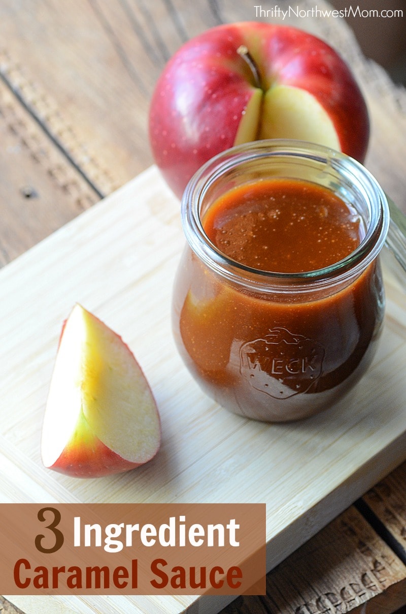 DIY Caramel Sauce - 3 Ingredients & So Easy to Make!