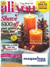 All You Magazine as low as $.62/issue from Magazines.com after Cash Back