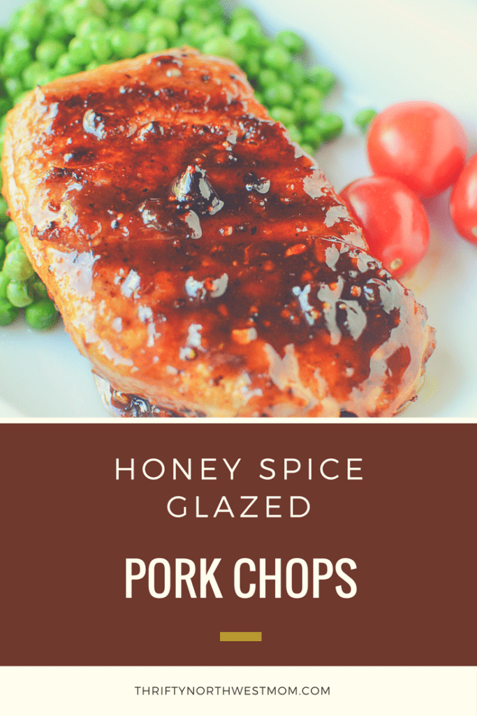 Honey Spice Glazed Pork Chops