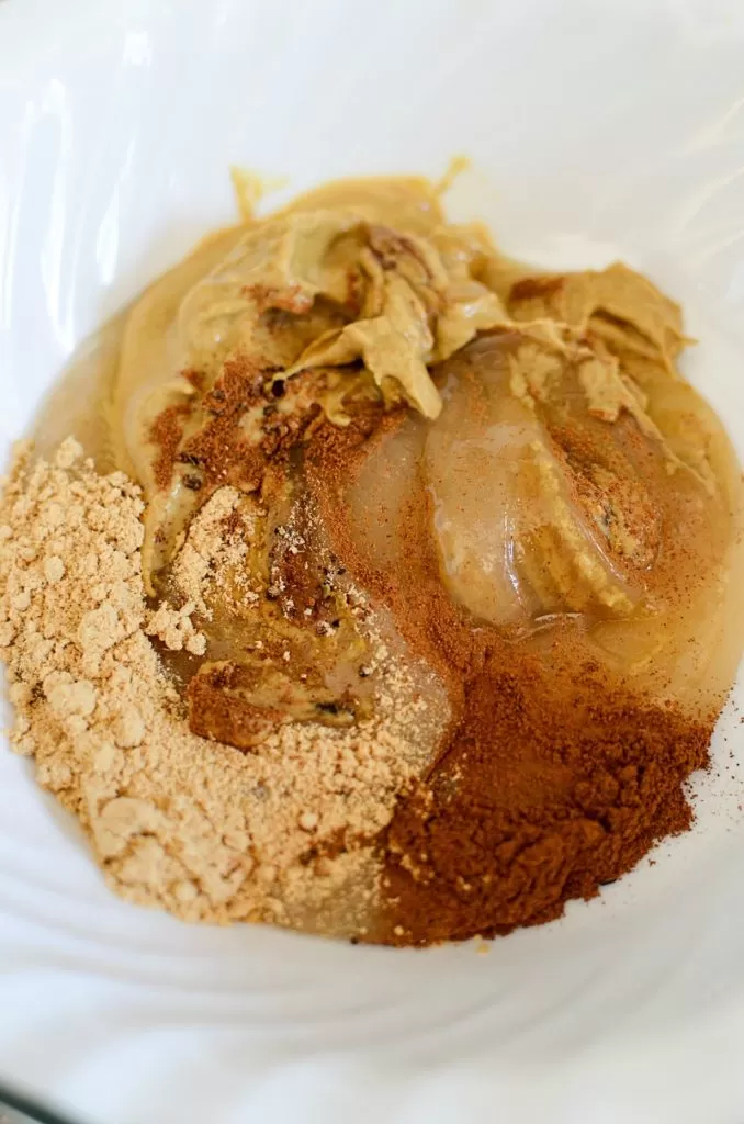 Ingredients for Spiced Honey Pork Chops