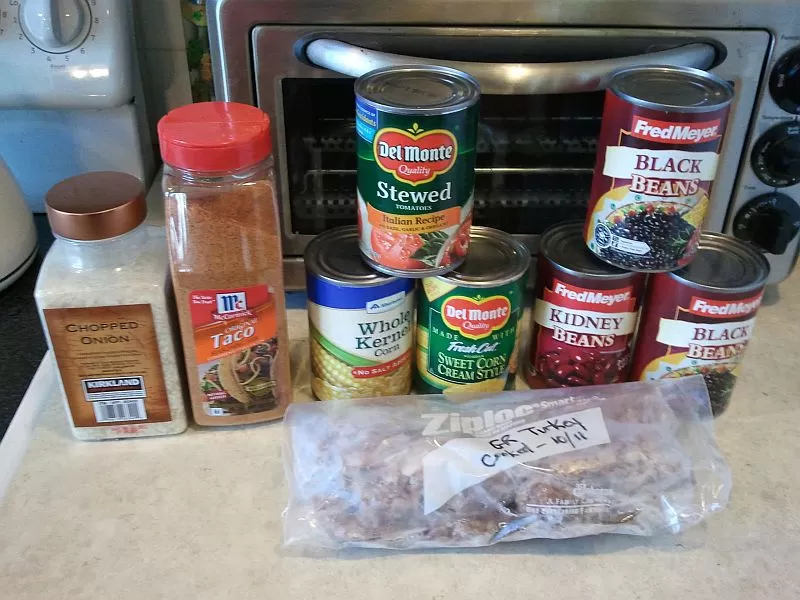 Taco Bean Soup Ingredients