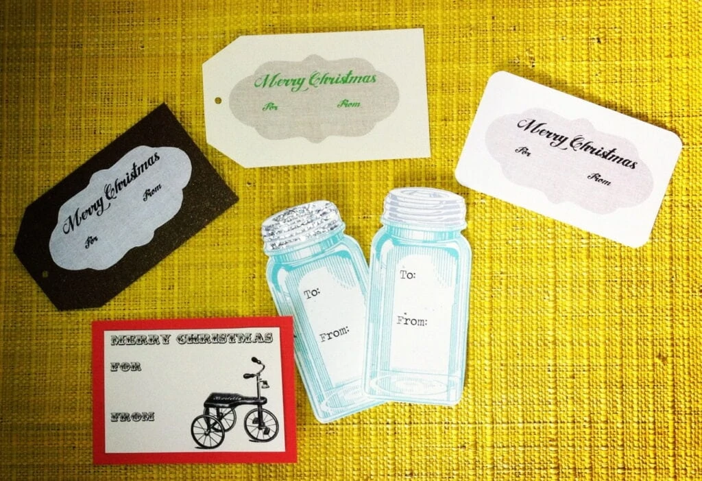Free Printable Gift Tags