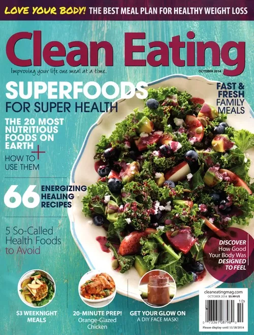 Clean Eating Magazine – $7.99 /Year Subscription