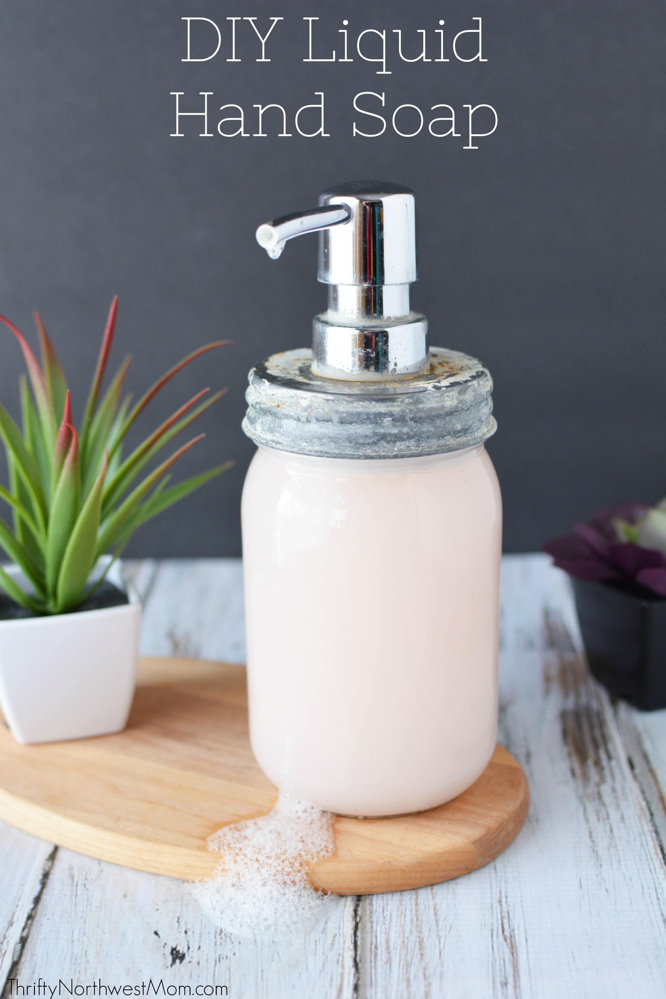 DIY Liquid Hand Soap - Frugal & Natural Alternative for your Home