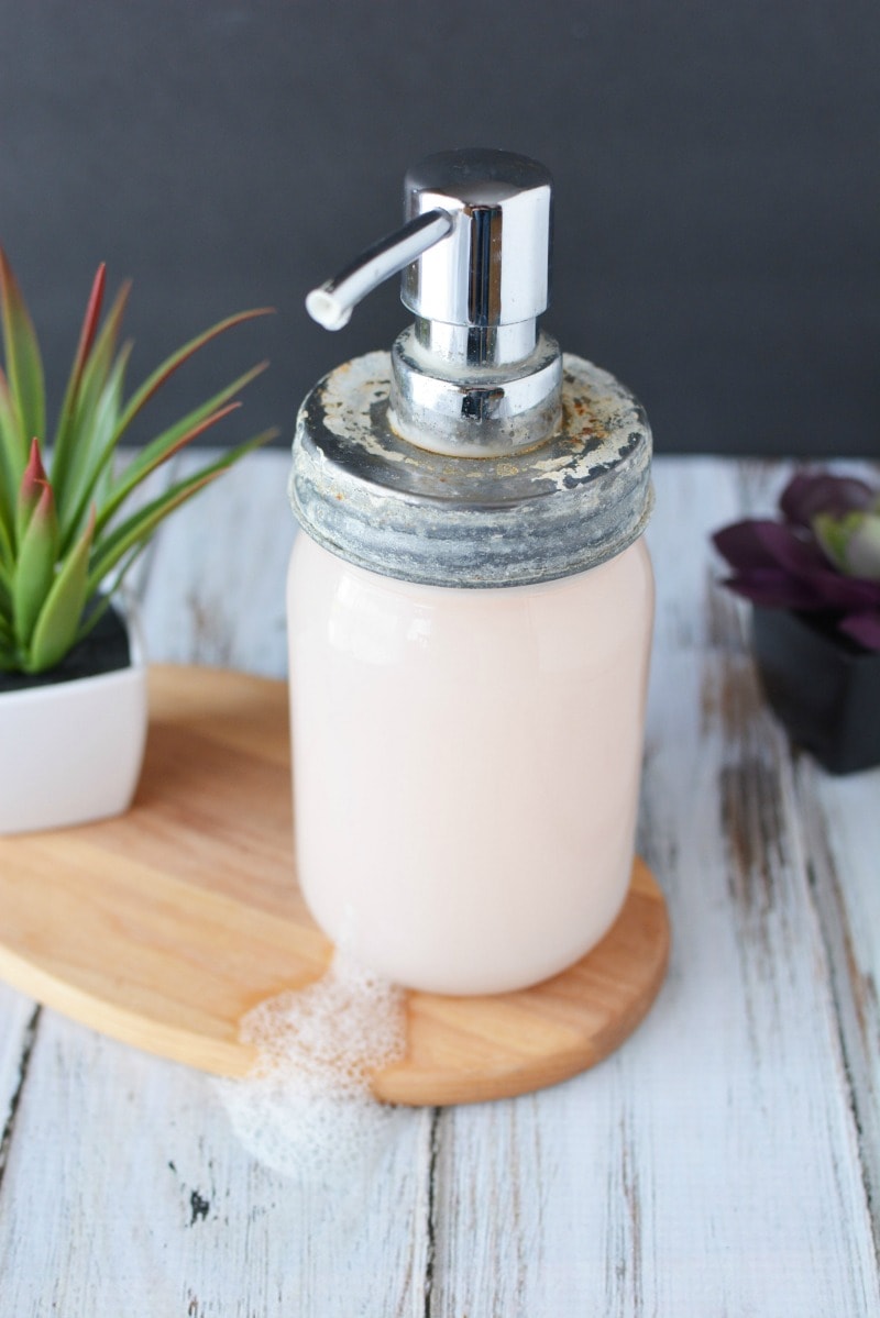 Homemade Liquid Hand Soap