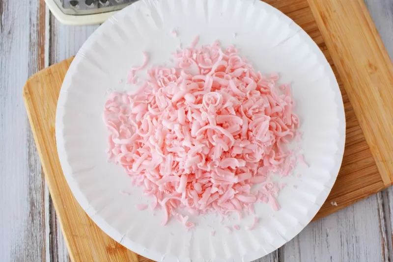 Grated soap for DIY LIquid Handsoap