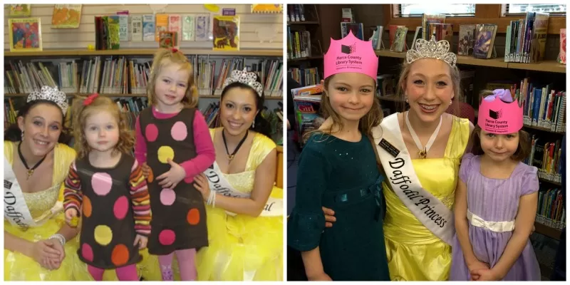 Read with a Daffodil Princess Event at Local Libraries – Saturday March 10th & 17th