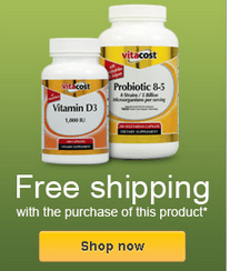 Vitacost – Free $10 & Free Shipping for New Members (Today Only)