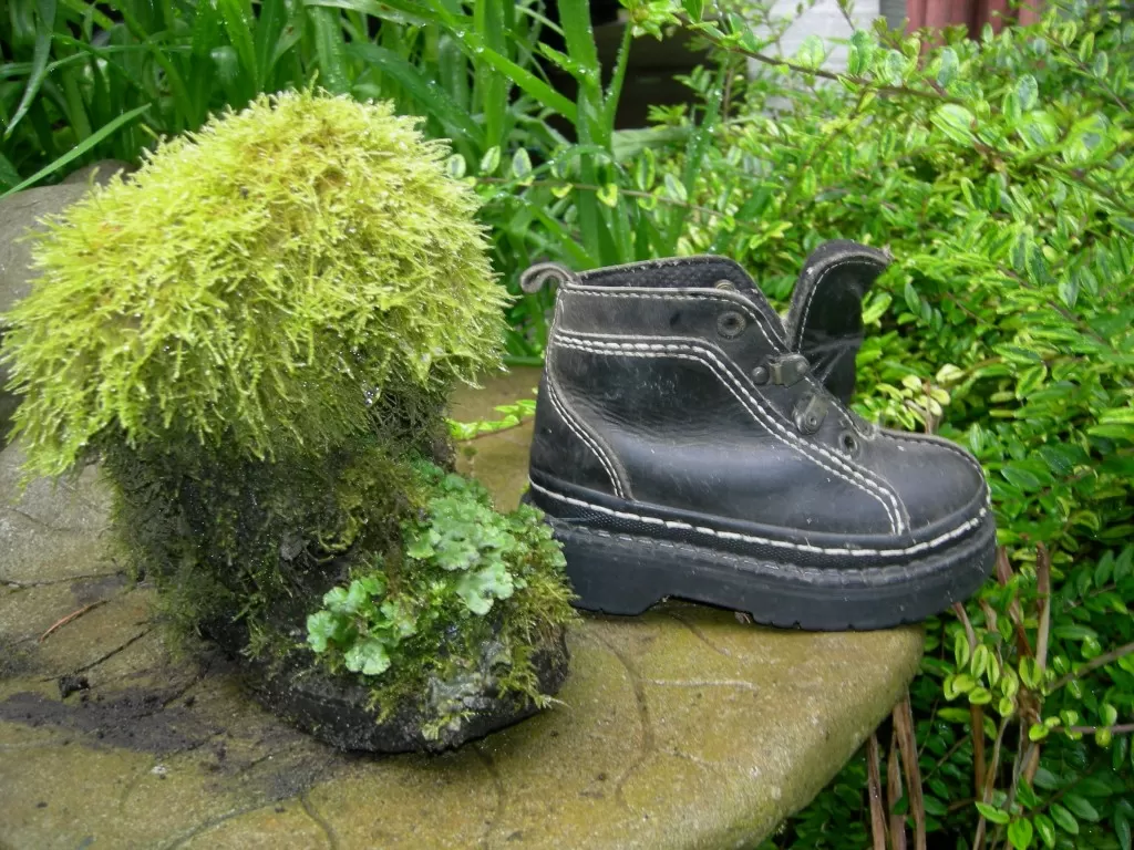 Recycling Old Shoes For Garden Art – Make A Keepsake For Your Garden!