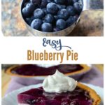 Easy Blueberry Pie