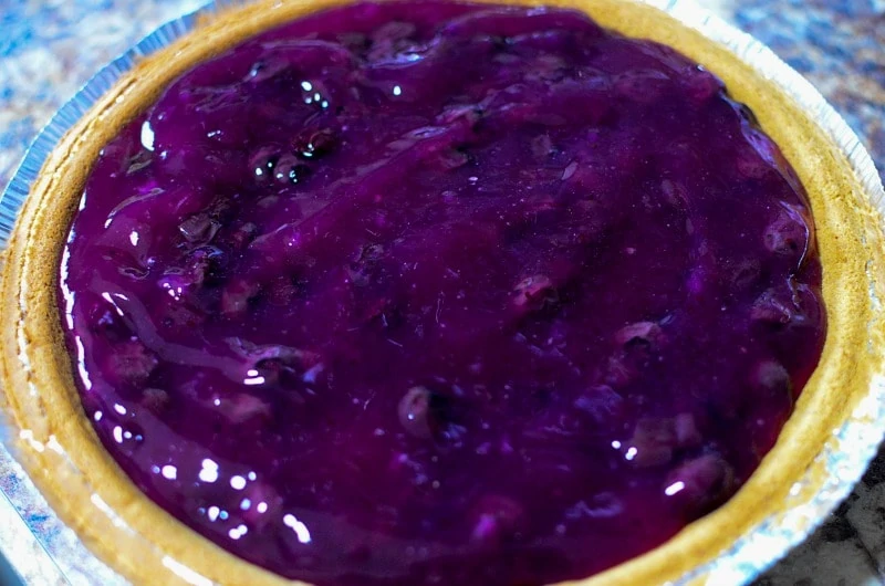 Easy Blueberry Pie Glaze