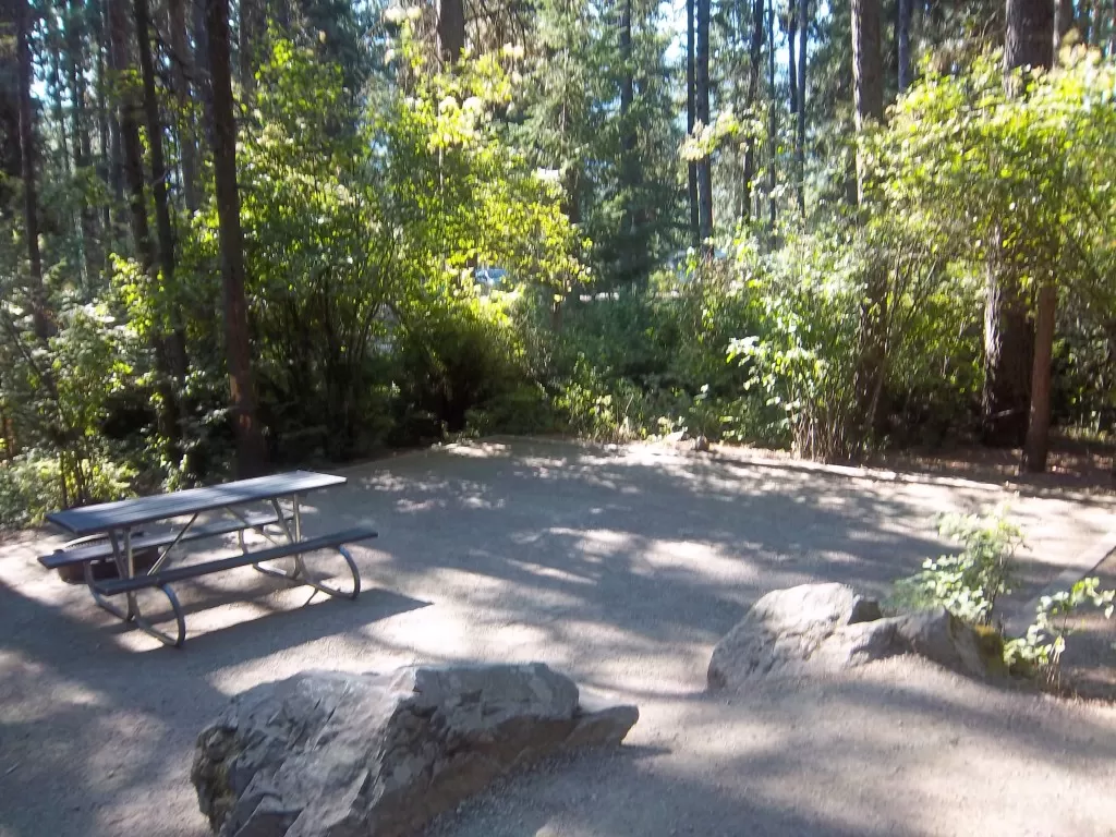 Farragut State Park Campsite