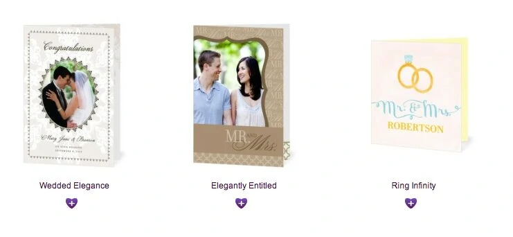 Treat.com – Free Wedding or Engagement Congratulations Card