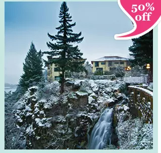 Columbia Cliff Villas – 2 Night Stay & Wine Tasting Tour Tickets for 2 for $215 – Winter Escape!