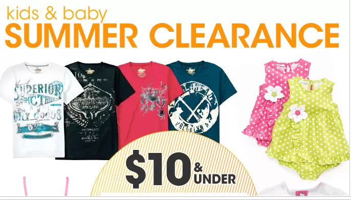 Macys – Kids Clearance Event, Items Under $10