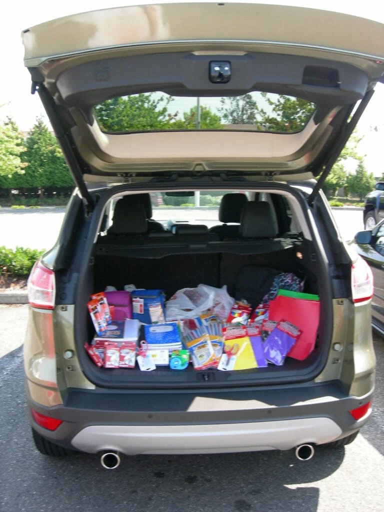 Ford Donates School Supplies To Local Kids & Lets Us Preview The New 2013 Escape!