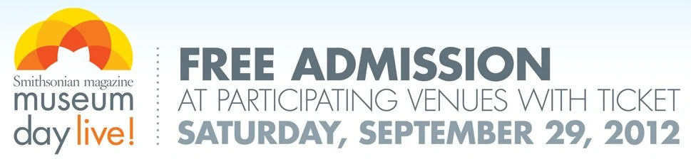 Free Museum Admission for Two- Saturday September 29th