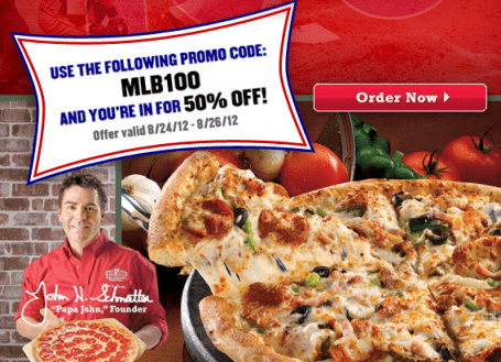 new papa johns promo codes