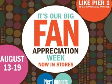 Pier One – $10 off $50 Printable Coupon