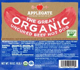 great organic beef hot dogs