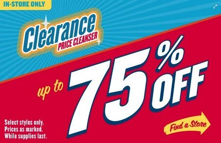Old Navy – Up to 75% off Clearance Sale this weekend!