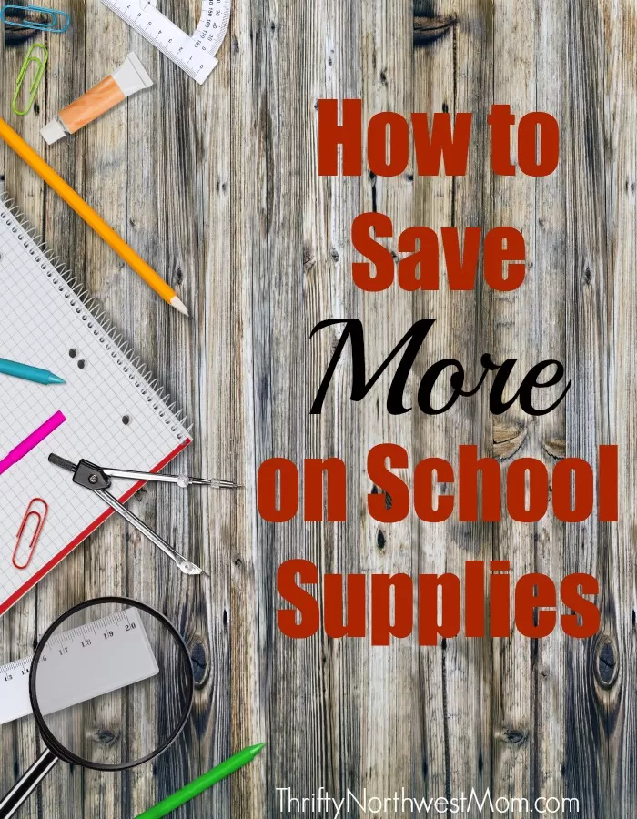 Back to School Shopping on a Budget