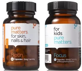 Pure Matters – FREE Full Size Bottle of Vitamins!