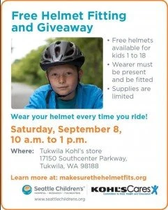 Free Bike Helmets At Kohls (Tukwila)