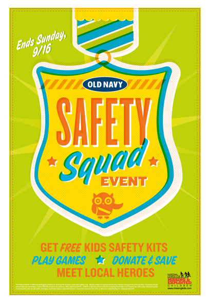 Free Child Safety Kit From Old Navy